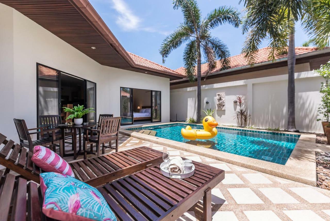 Anb Poolvilla 2Br With Private Beach In Pratamnak Pattaya Exterior photo